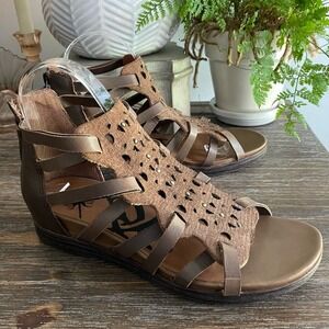 OTBT Bonitas Otter Gladiator Boho Strappy Sandals Shoes Womens 7‎ Tan Brown